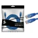 Cabo Patch Cord UTP Cat5e 10 Metros Azul Cabo Patch Cord UTP Cat5e 10 Metros Azul