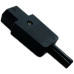 Plug AC Tomada de Força Tripolar Femea Iec320 C13 Plug AC Tomada de Força Tripolar Femea Iec320 C13