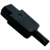 Plug AC Tomada de Força Tripolar Femea Iec320 C13 Plug AC Tomada de Força Tripolar Femea Iec320 C13