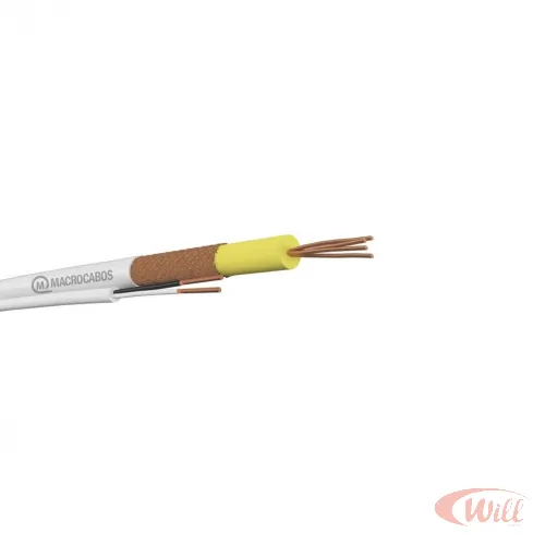 Cabo Coaxial RF 0,4-2,5 + 2X26AWG 100 Metros Macrocabos