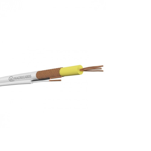 Cabo Coaxial RF 0,4-2,5 + 2X26AWG 100 Metros Macrocabos Cabo Coaxial RF 0,4-2,5 + 2X26AWG 100 Metros Macrocabos