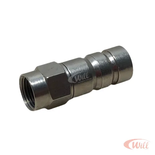 Conector F RG06 Compressão Metal PPC Conector F RG06 Compressão Metal PPC