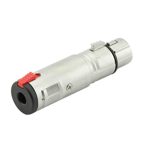Adaptador Cannon F Para J10 Mono/stereo com Trava