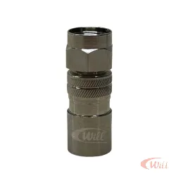 Conector F RG06 Compressão Gilbert