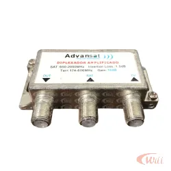 Diplexer Tv + Satelite Advansat