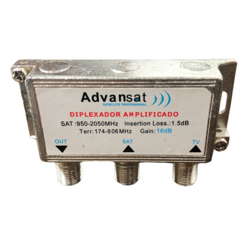 Diplexer Tv + Satelite Advansat