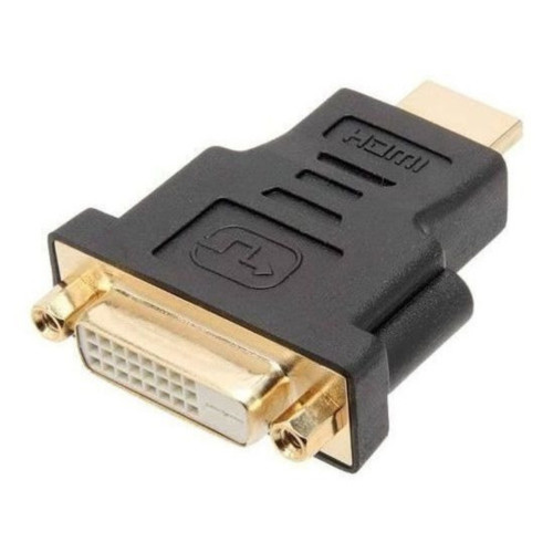 Adaptador DVI-D 24+5 Femea para Hdmi Macho Chip Sce