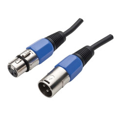 Cabo Microfone Cannon M + Cannon F 6.0mm 10 Metros Mxt