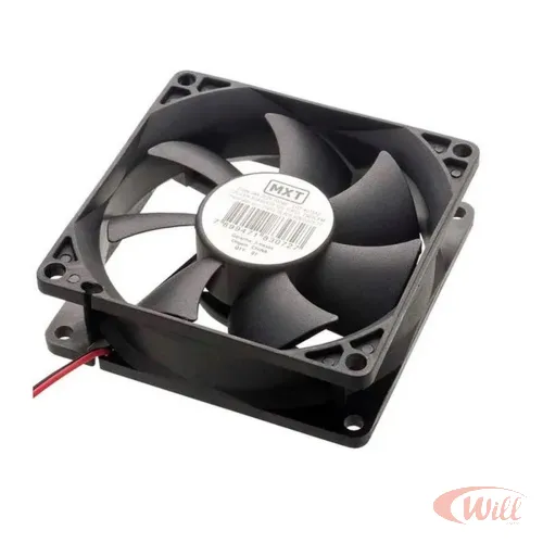 Cooler 80x80x25 12v Sem Rolamento 2500CFM Mxt Cooler 80x80x25 12v Sem Rolamento 2500CFM Mxt