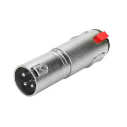 Adaptador Cannon M Para J10 Mono Estereo com Trava