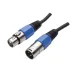 Cabo Microfone Cannon M + Cannon F 6.0mm 5 Metros Mxt Cabo Microfone Cannon M + Cannon F 6.0mm 5 Metros Mxt
