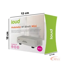 Modulador RF Canal 3/4 Loud