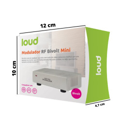 Modulador RF Canal 3/4 Loud
