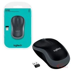 Mouse Optico Sem Fio M185 Logitech