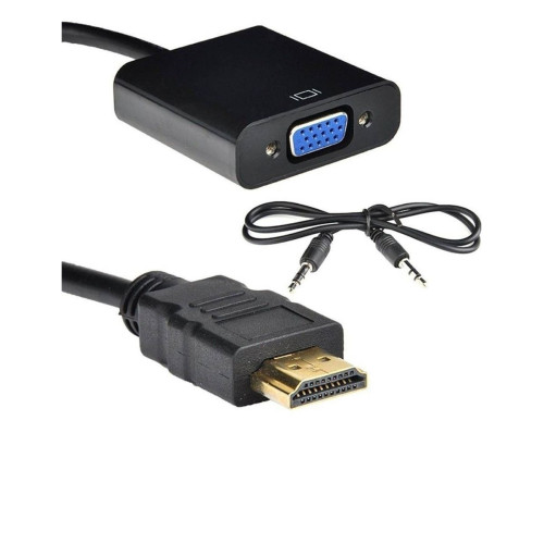Conversor Hdmi para Vga Com Audio Mxt Conversor Hdmi para Vga Com Audio Mxt