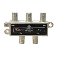 Divisor de Sinal 4 Saidas Baixa Telesystem