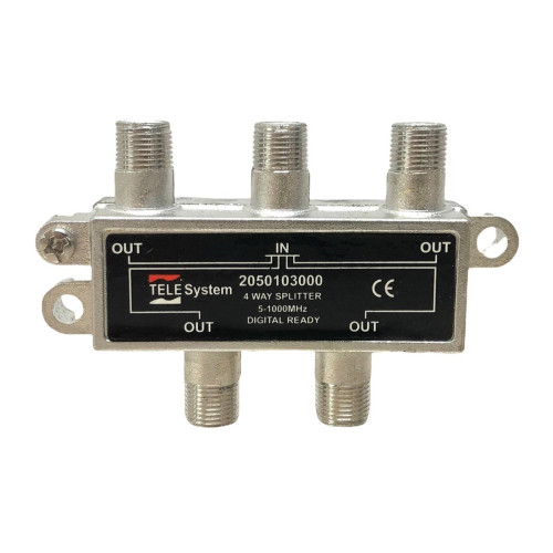 Divisor de Sinal 4 Saidas Baixa Telesystem Divisor de Sinal 4 Saidas Baixa Telesystem
