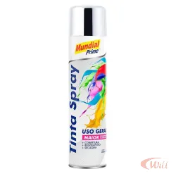 Tinta Spray 400ml Cromada Mundial