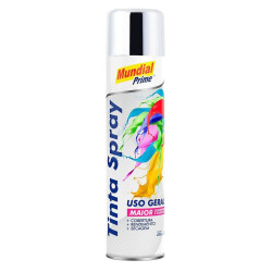 Tinta Spray 400ml Cromada Mundial