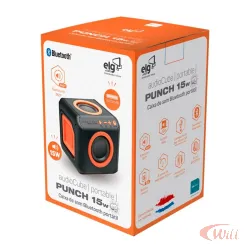 Caixa de Som Bluetooth Punch 15W Audiocube PWC-AUDWD