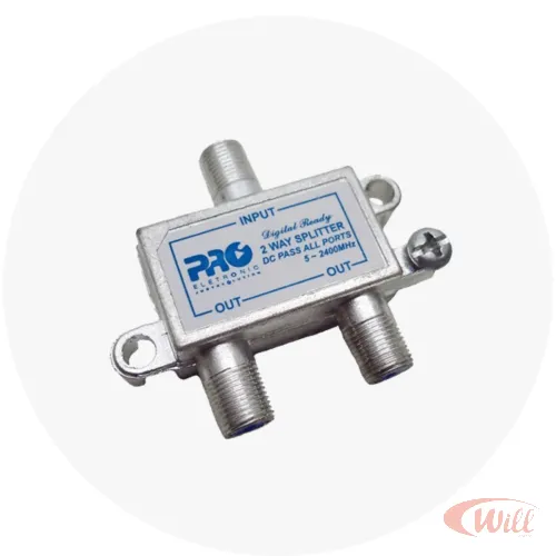 Divisor de Sinal 2 Saidas Alta PQDV-2022B Proeletronic