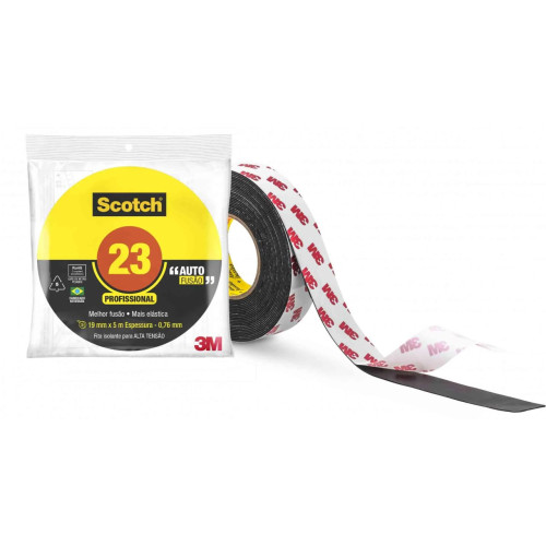 Fita de Autofusao 23 19mm 5 Metros Scotch 3M Fita de Autofusao 23 19mm 5 Metros Scotch 3M