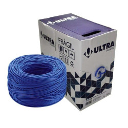 Cabo CFTV 4 Pares x 0,5 Azul Metro Ultra Alarm