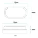 Arandela de Sobrepor LED Hummer EVO 12W 6500K Branca Avant