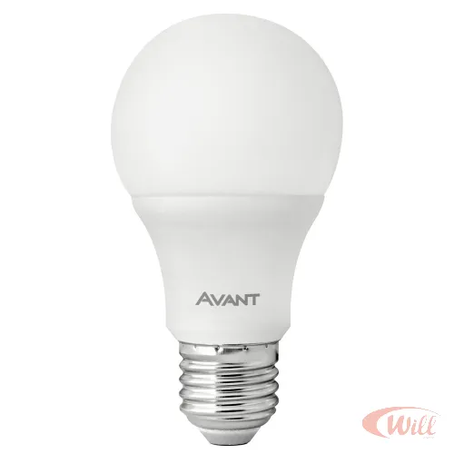 Lâmpada LED Pera 9W 3000k E27 MG810 Avant