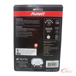 Luz Noturna Bola 3000k 1W 151130575 Avant