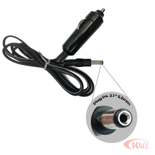 Cabo Plug P4 ( 5.5 x 2.1mm )