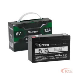 Bateria Selada 6V 12A Green
