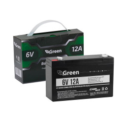 Bateria Selada 6V 12A Green