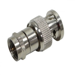 Adaptador Plug Bnc para F