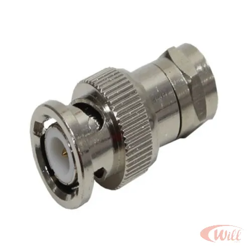Adaptador Plug Bnc para F Adaptador Plug Bnc para F