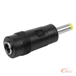 Adaptador P4 2.1 x 5.5mm Femea P/ 1.7 x 4mm Macho