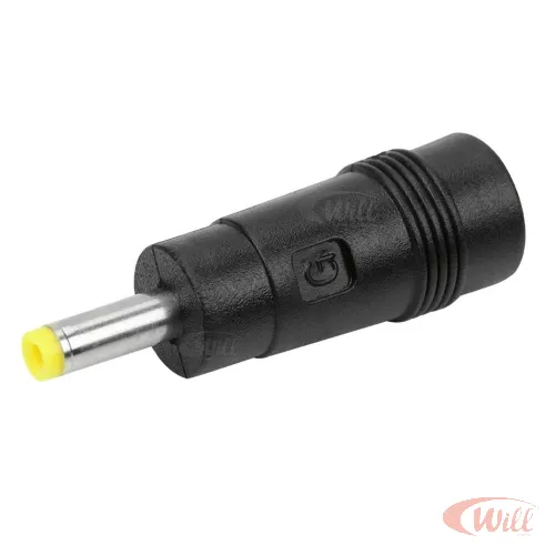 Adaptador P4 2.1 x 5.5mm Femea P/ 1.7 x 4mm Macho Adaptador P4 2.1 x 5.5mm Femea P/ 1.7 x 4mm Macho