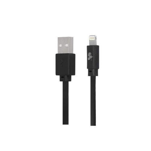 Cabo Lightning + Usb A Macho 1,2 Metros Preto