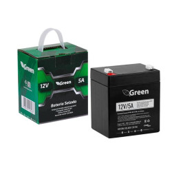 Bateria Selada 12V 5A Green