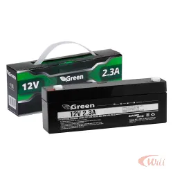 Bateria Selada 12V 2.3A Green