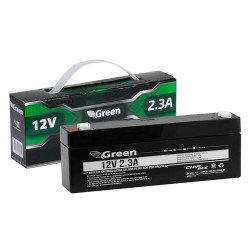 Bateria Selada 12V 2.3A Green