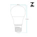 Lâmpada LED Bulbo 9W 6500k E27 MG810 Avant Lâmpada LED Bulbo 9W 6500k E27 MG810 Avant