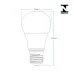 Lâmpada LED Bulbo 9W 6500k E27 MG810 Avant