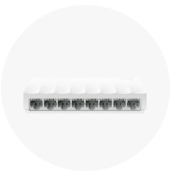 Switch de Mesa 8 Portas 10/100 Lite Wave LS1008 Tplink