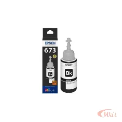 Refil Tinta Epson Preto T673120al