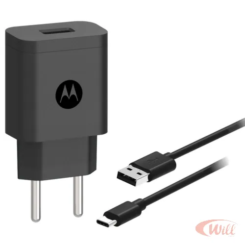 Carregador Fast Charge 10w USB-C Motorola