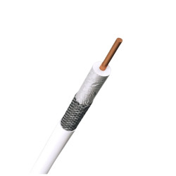 Cabo Coaxial RG06 60% Metro Proeletronic