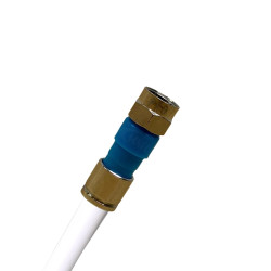 Kit Cabo Coaxial Rg59 67% 45 Metros Proeletronic