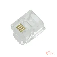 Plug Modular Rj11 6x4 Pix