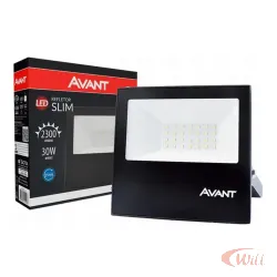 Refletor LED 30w Slim 6500k 2300 Avant